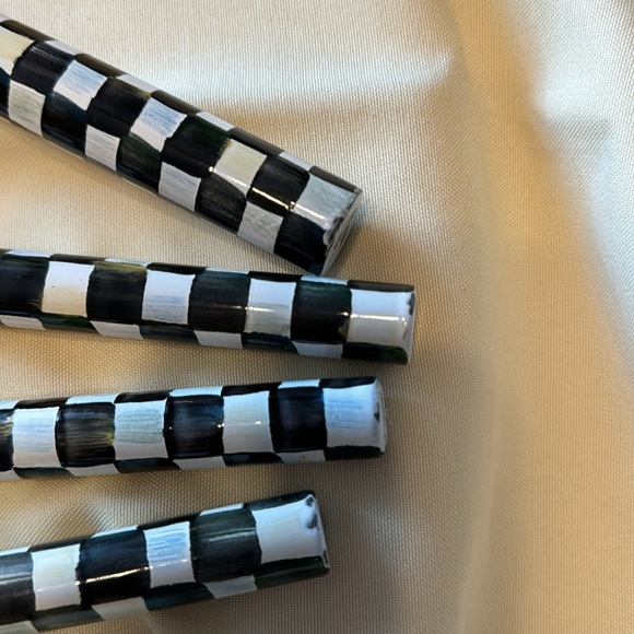MacKenzie-Childs Courtly Check 4 pc. Utensil Set - Picture 8 of 11